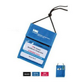 Nylon Multi-Pocket Credential Wallets with Adjustable Strap
